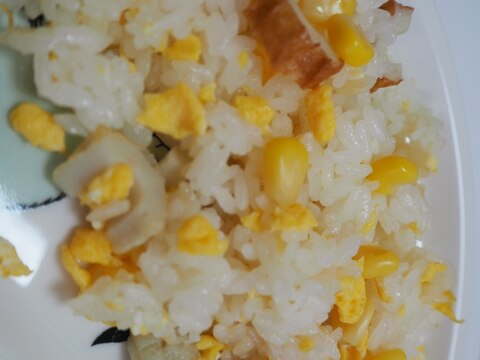 離乳食★ちくわ炒飯